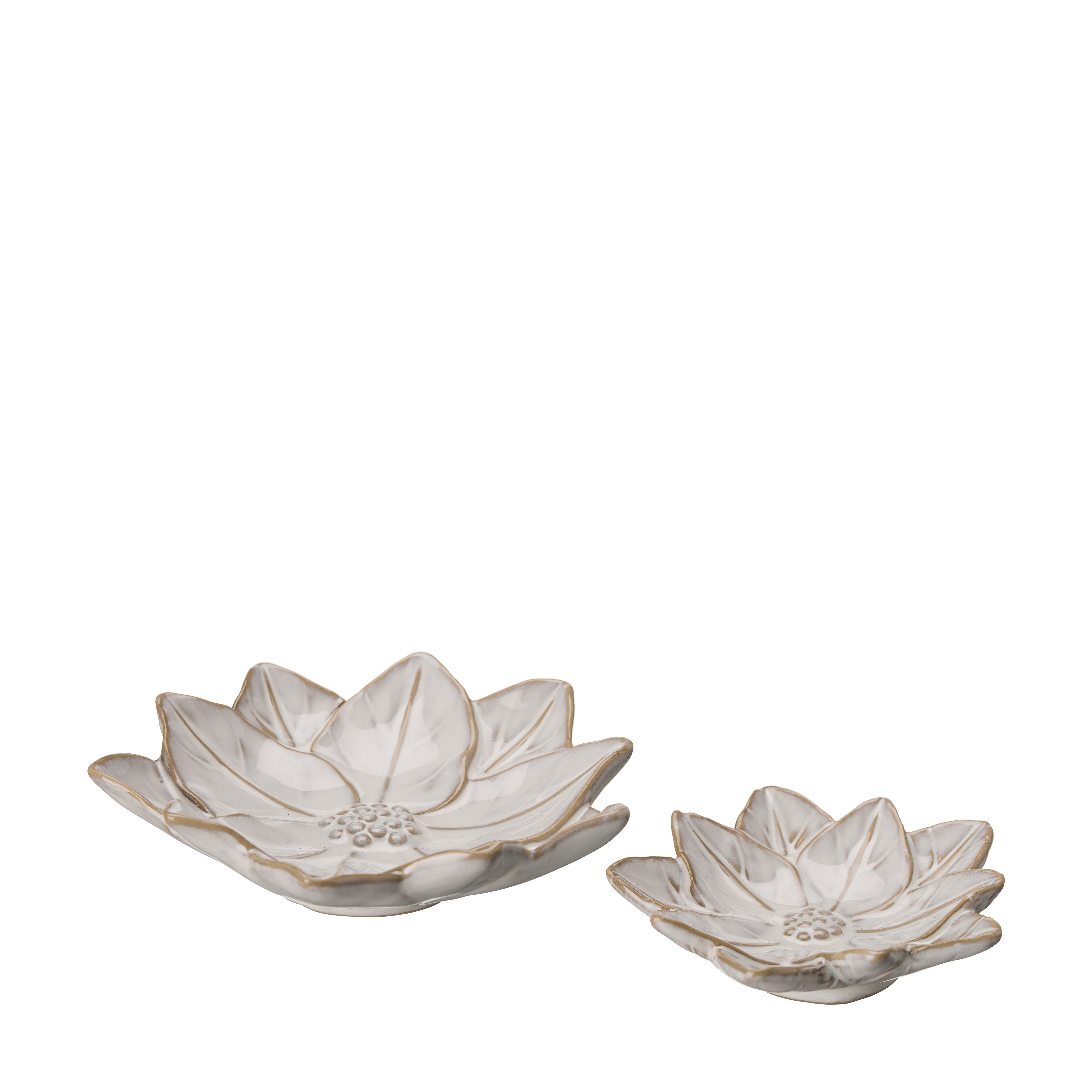 Schale / Saucer Blumen