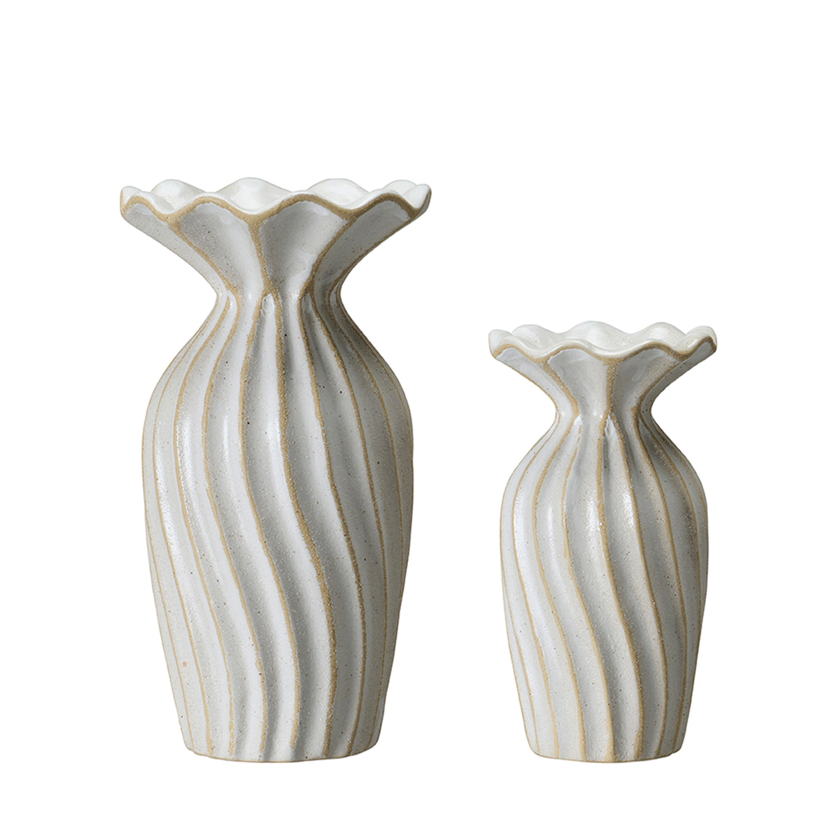 Vase weiss