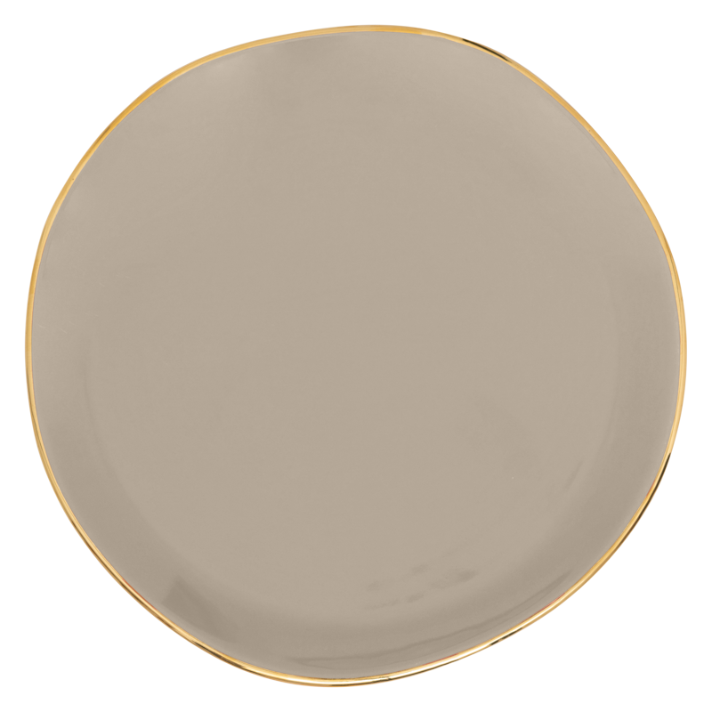Teller Good morning grau 17 cm