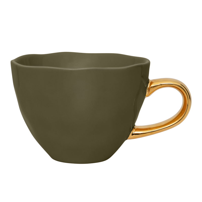 Kaffe- und Teetasse Good Morning dunkelgrün 35 cl