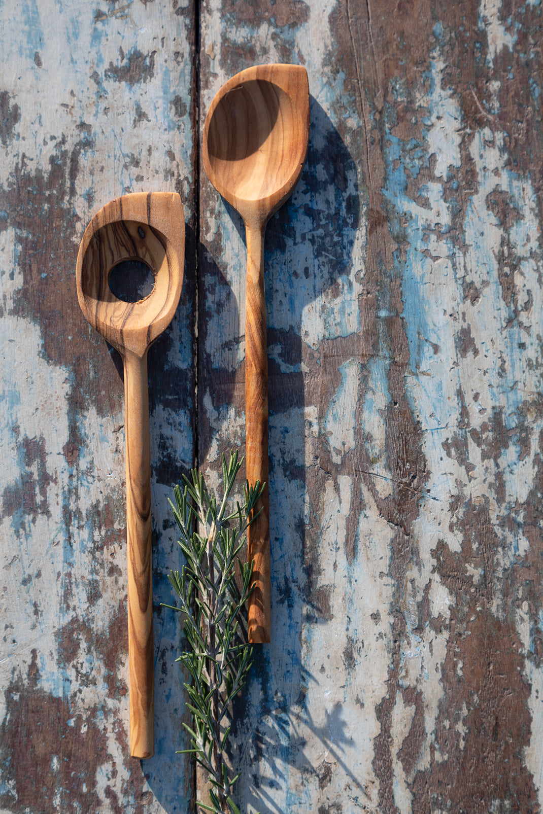 Olivenholz Kochlöffel oval 30cm