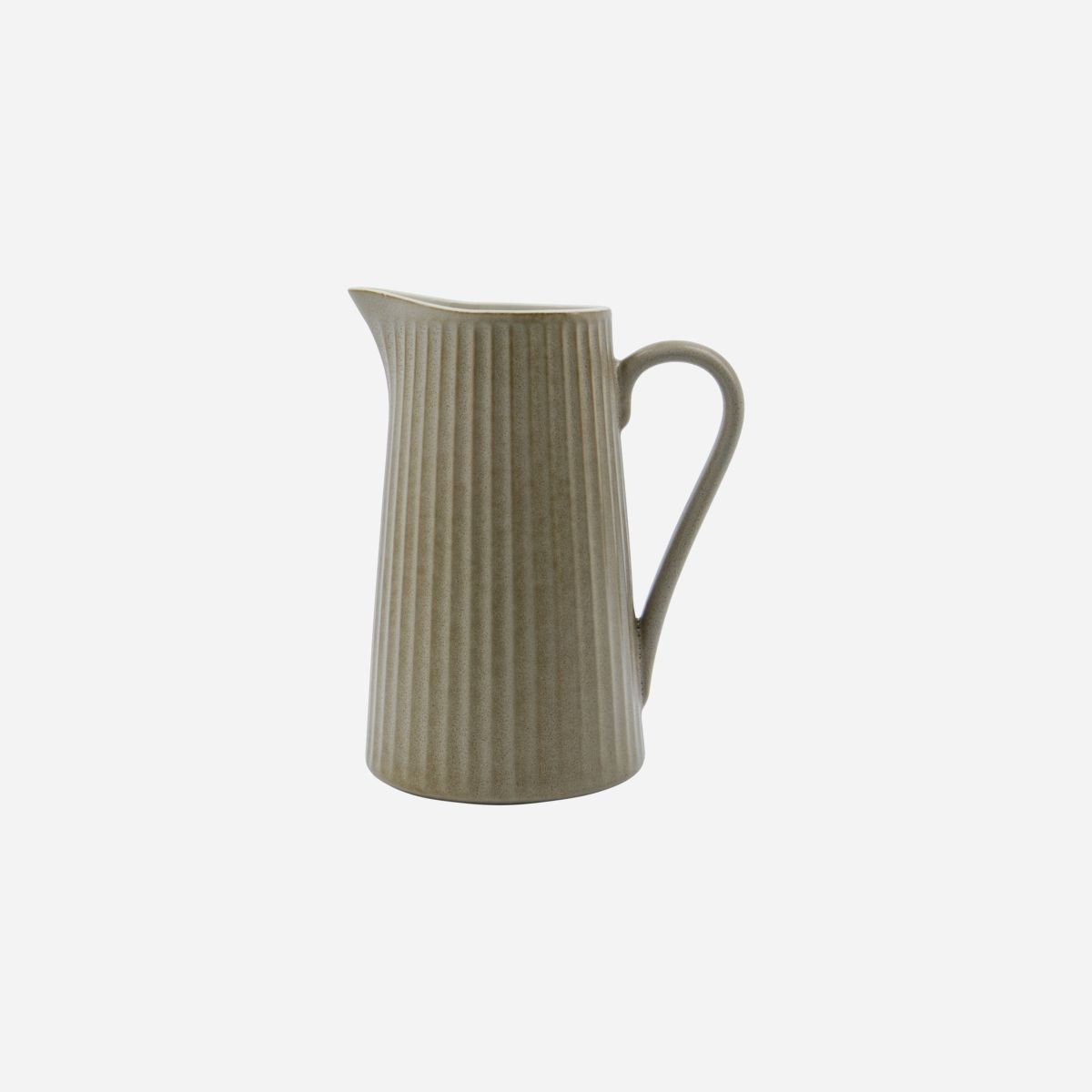 Krug Pleat, grau/braun