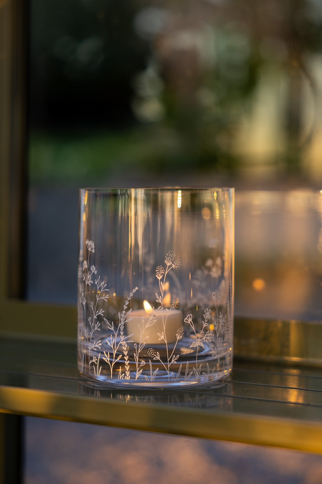 Windlicht Blumenfänger