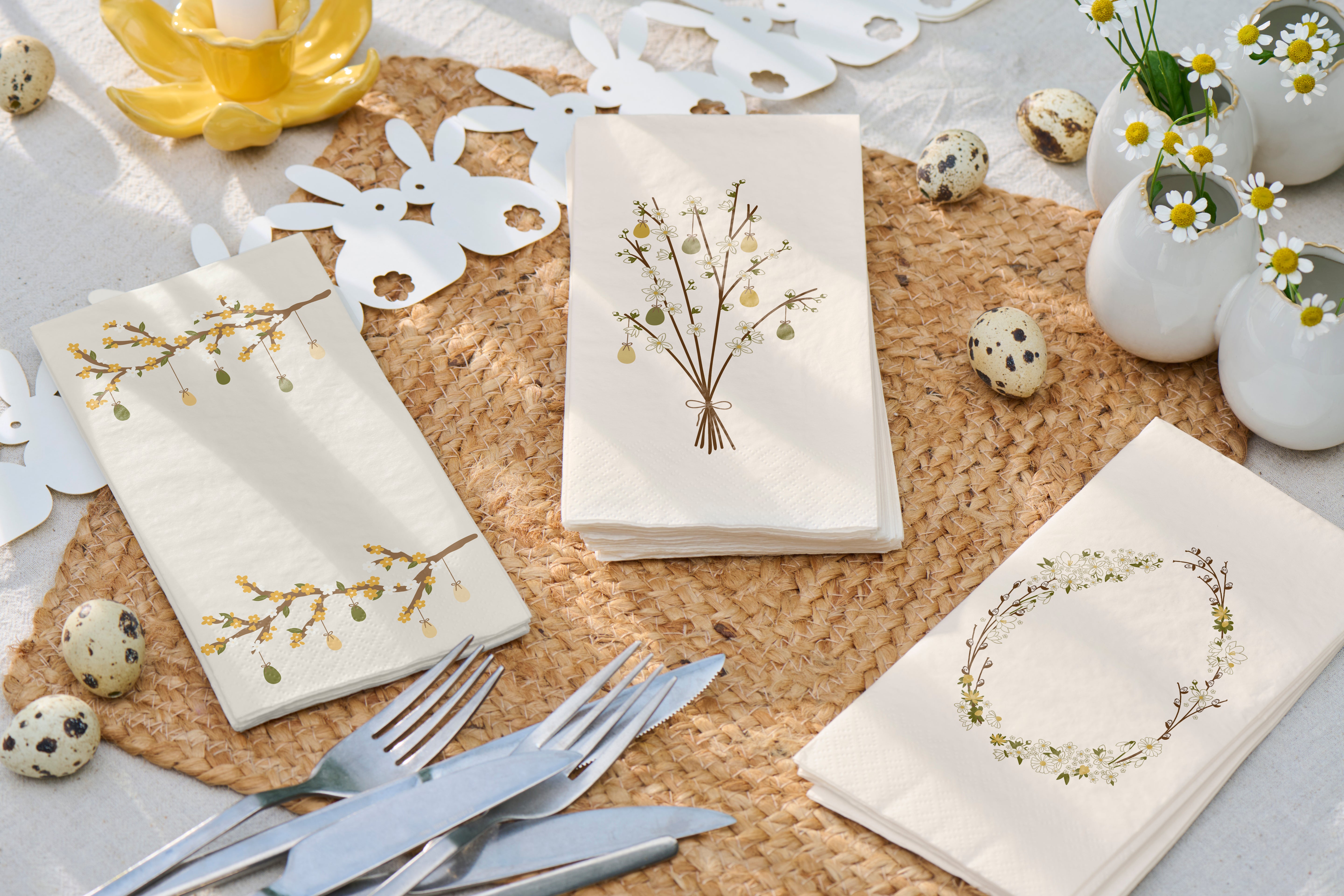 Serviette Osterstrauss