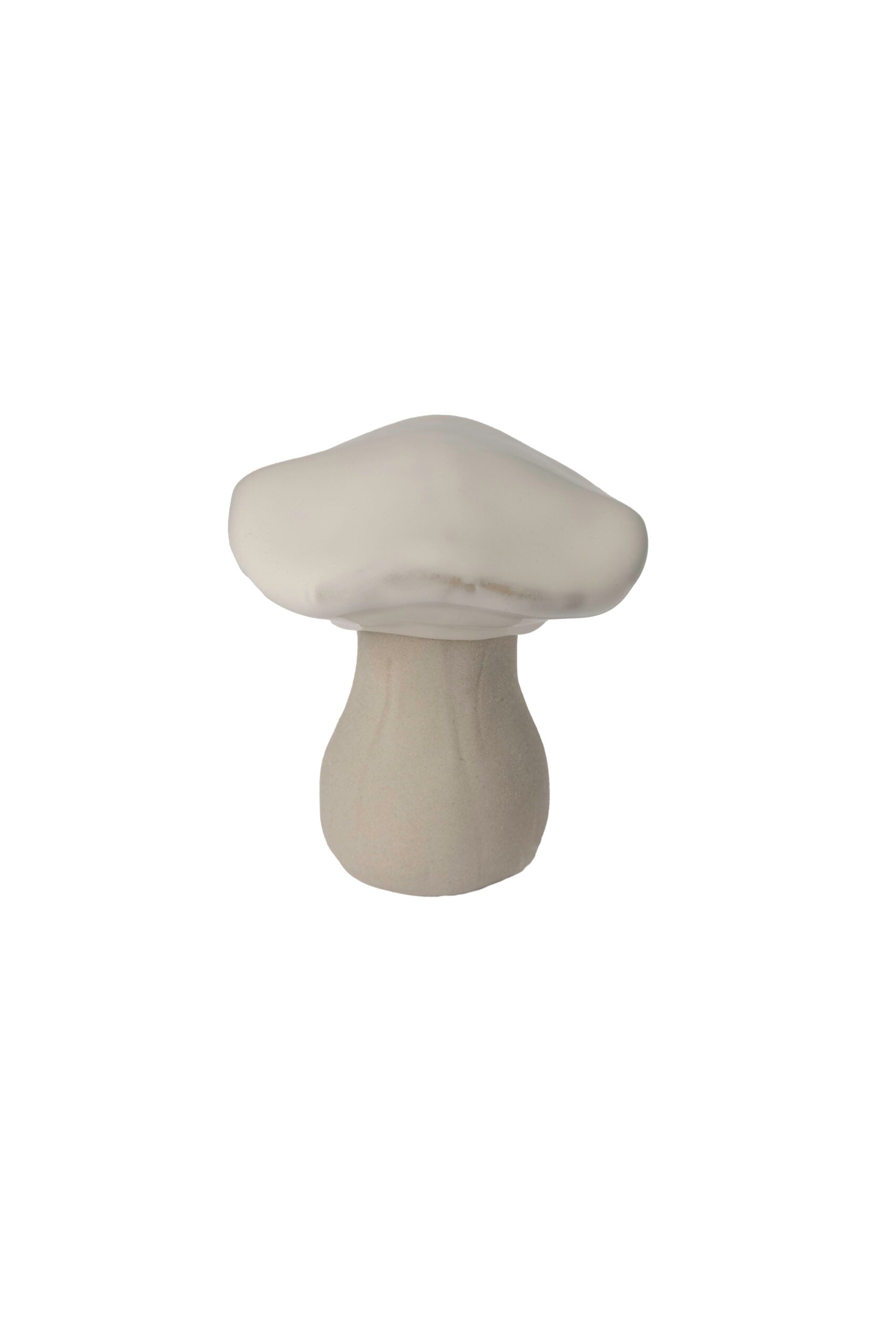 Keramikpilz weiss, klein