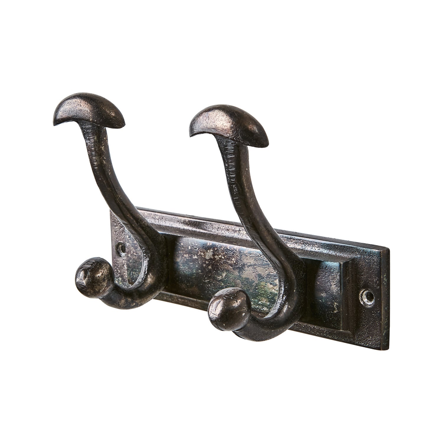 MARINA Kleiderhaken bronze doppelt