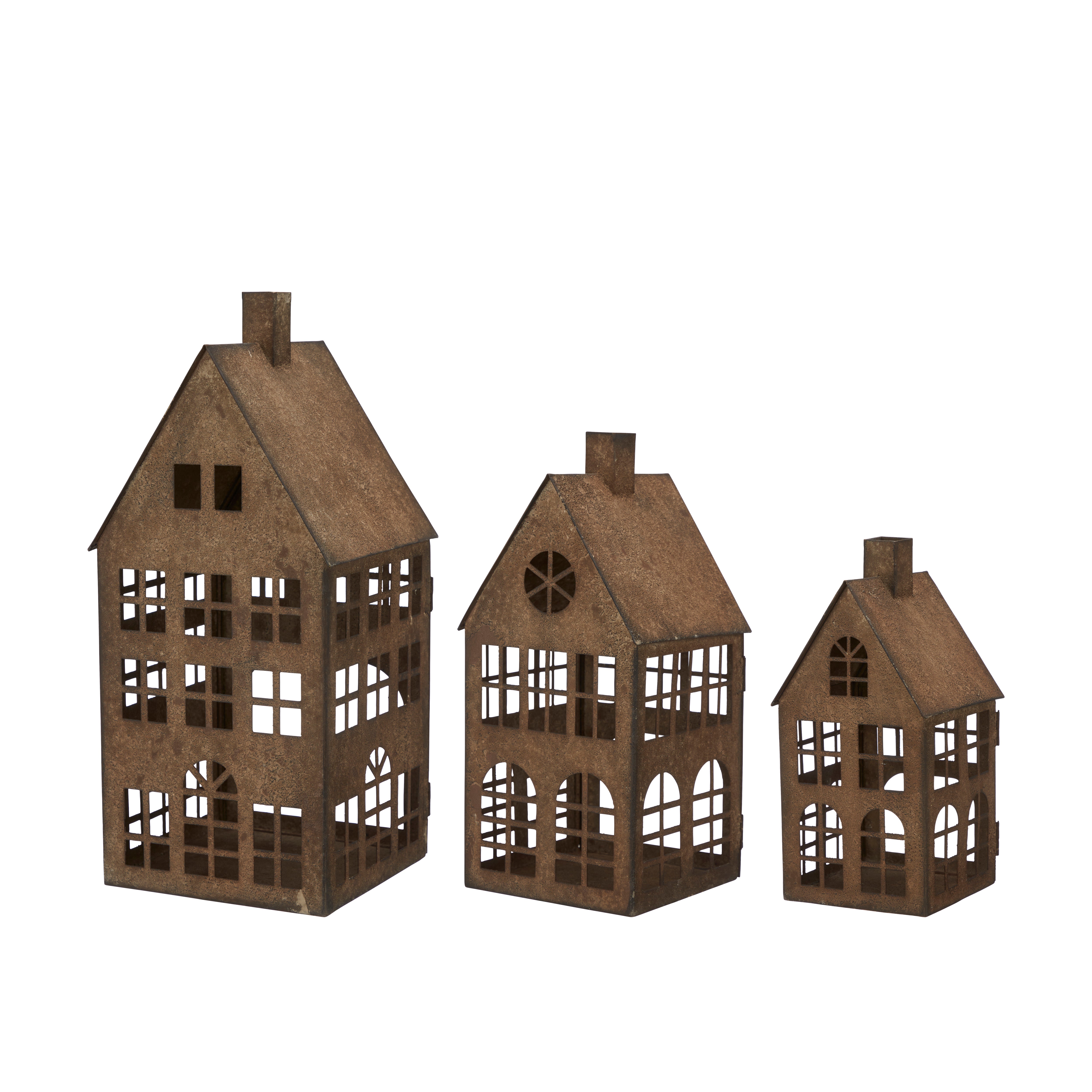 Häuschen in 3 verschiedenen Grössen