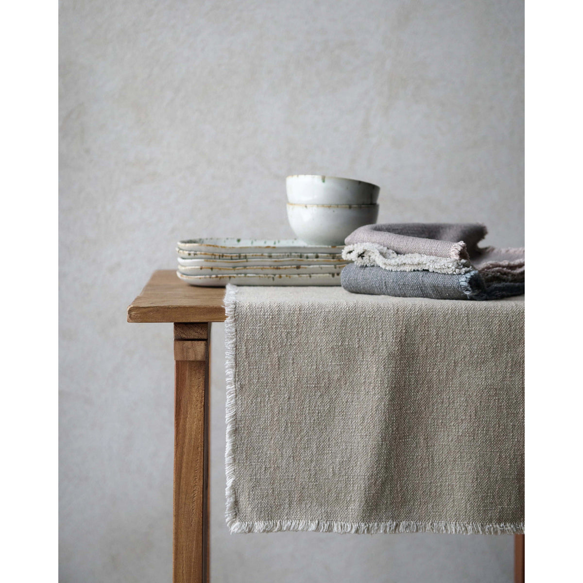 Tischläufer beige