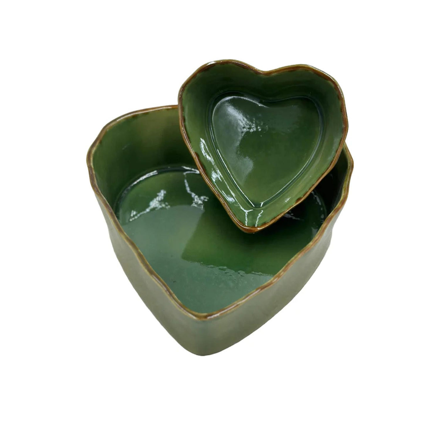 Herzschüssel - grüne Gundi