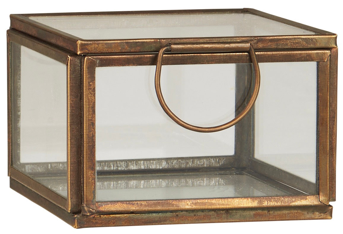 Glasbox mit Deckel