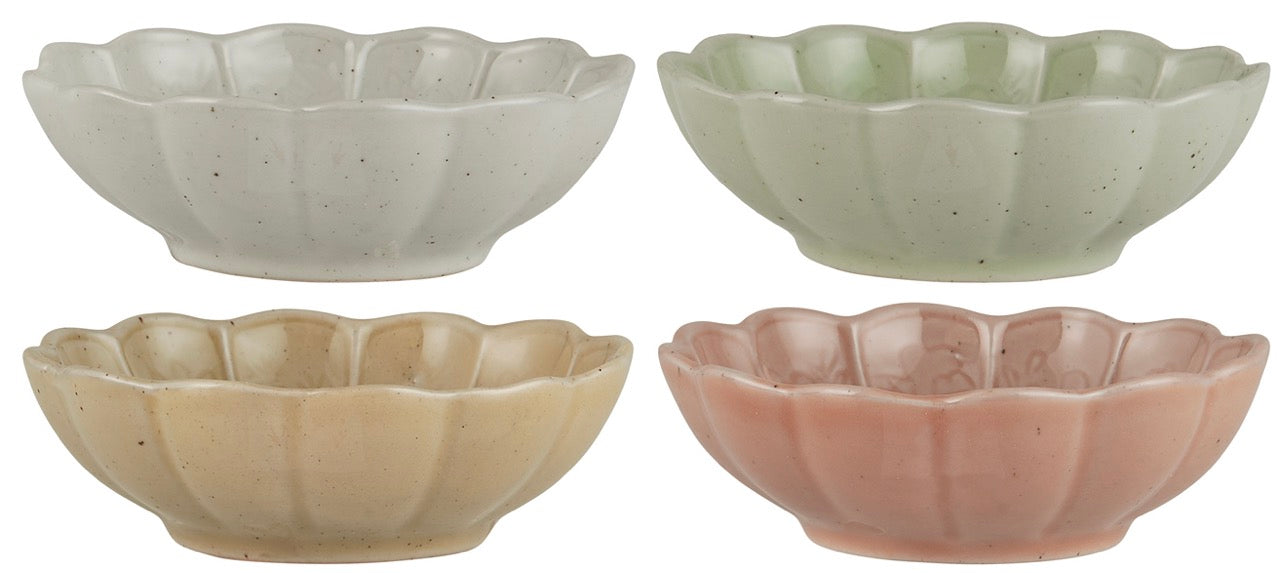 Schale Blumenförmig 4 ass