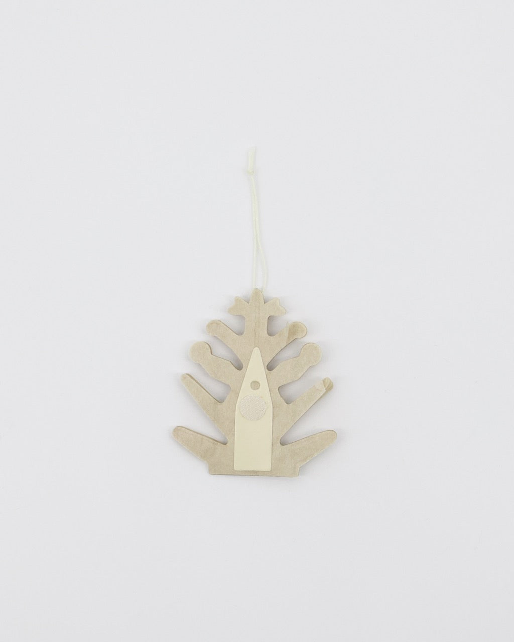 Papierstern Elfenbein