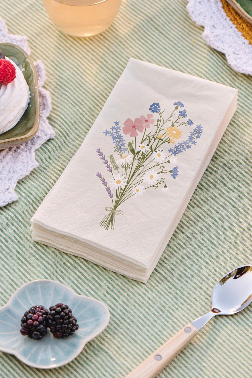 Serviette Sommerstrauss