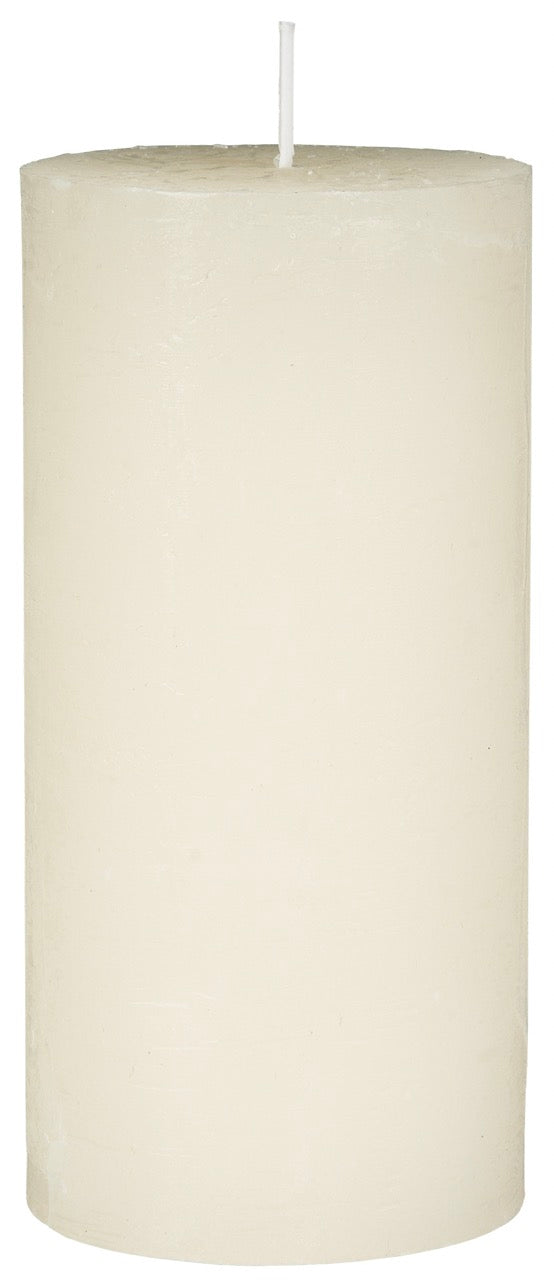 Rustikale Kerze creme
