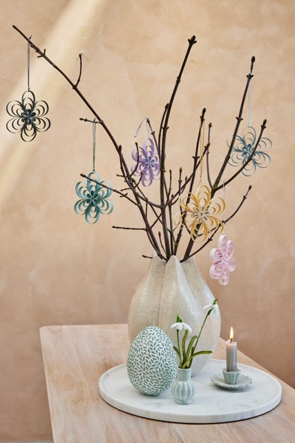 Ornament Blume Parillia grün