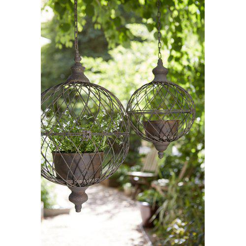 Pflanzengefäss / Laterne hängend