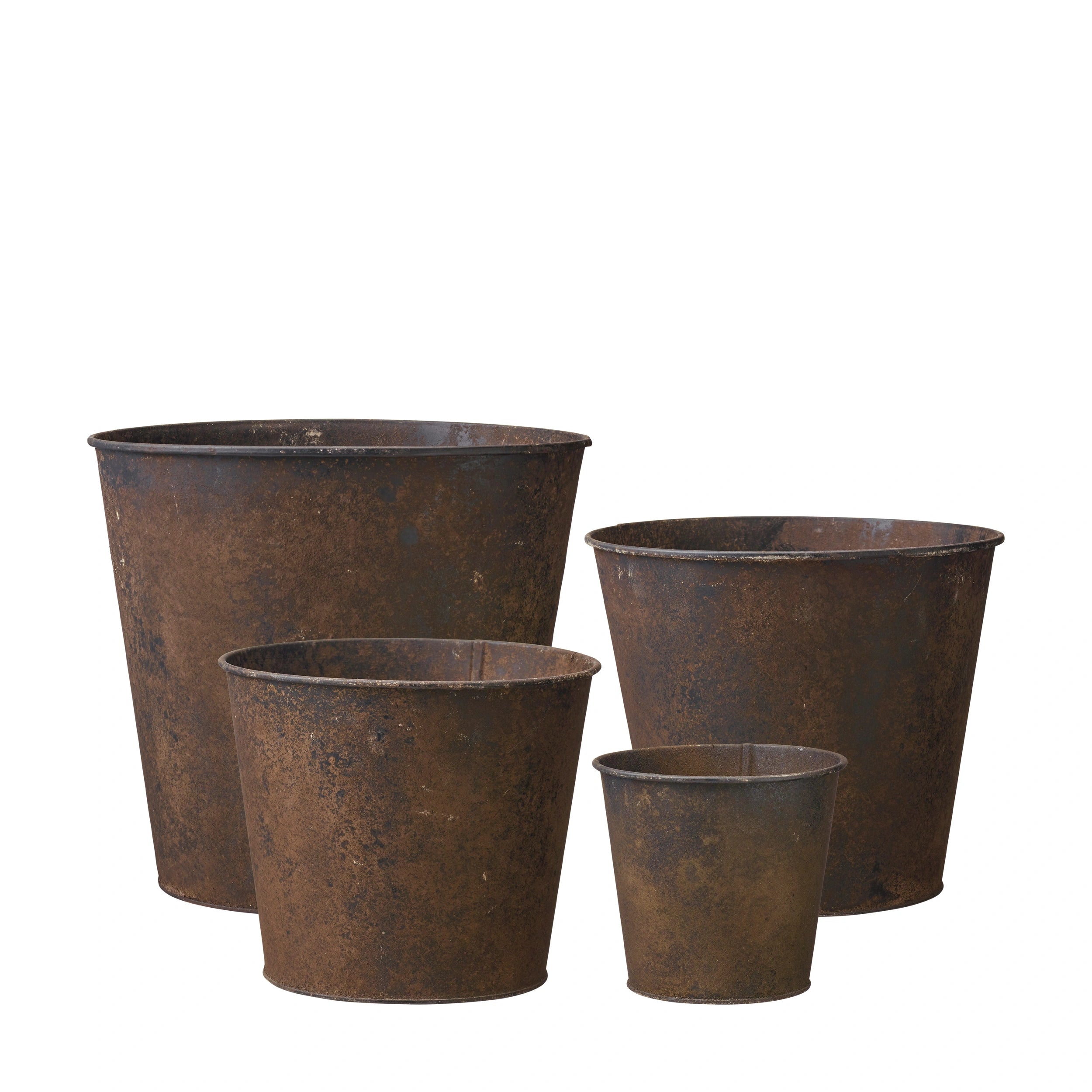 Topf Rost in 4 verschiedenen Grössen