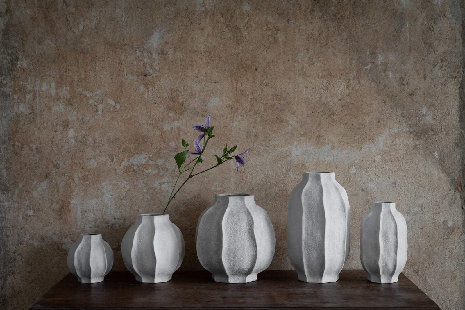 Vase in Korallenoptik