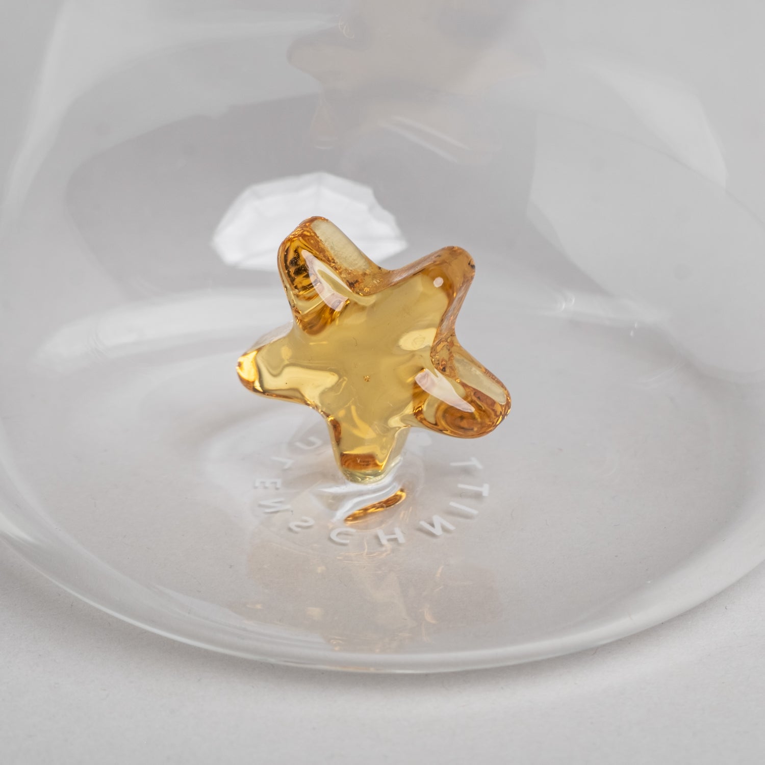 Trinkglas Sternfigur