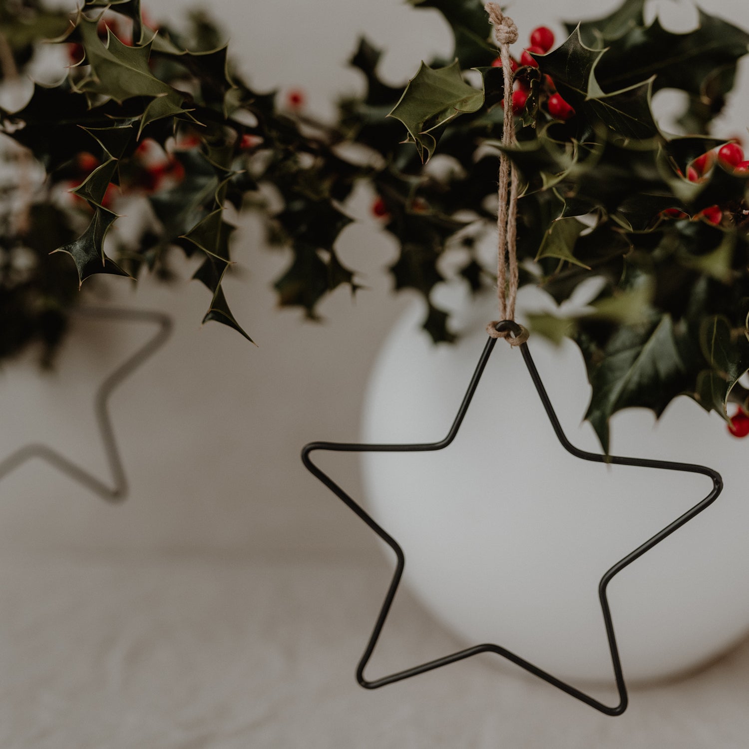 Metallanhänger Stern