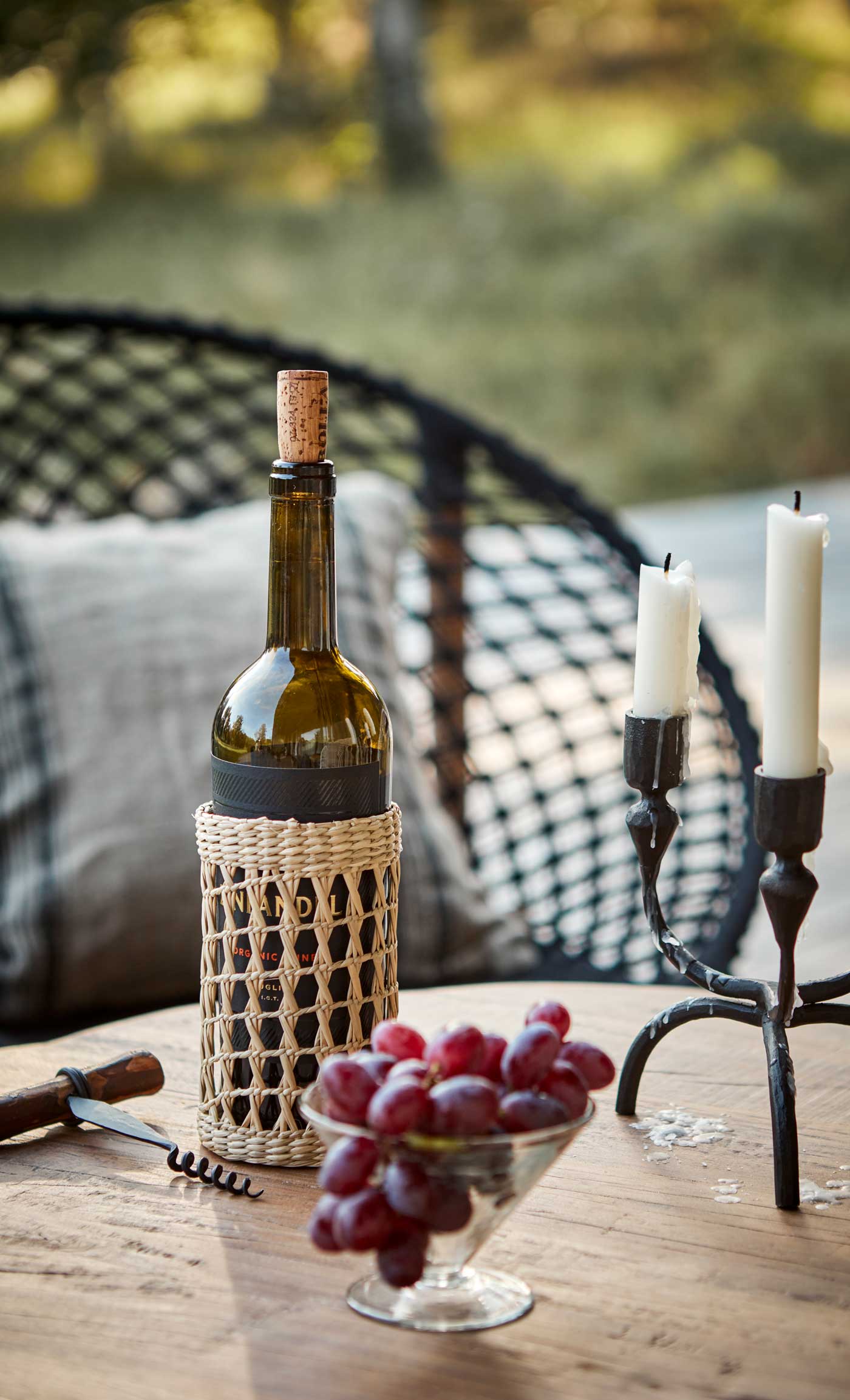 ODIN Korkenzieher schwarz-natur