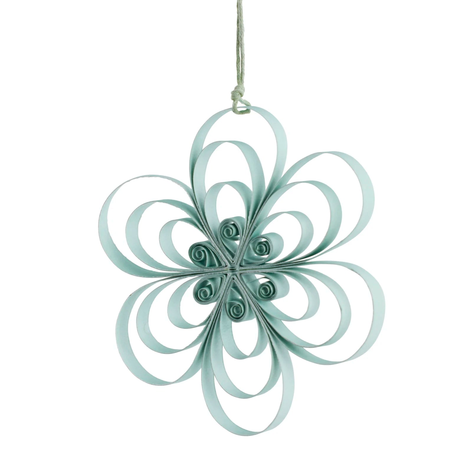 Ornament Blume Parillia grün 30%
