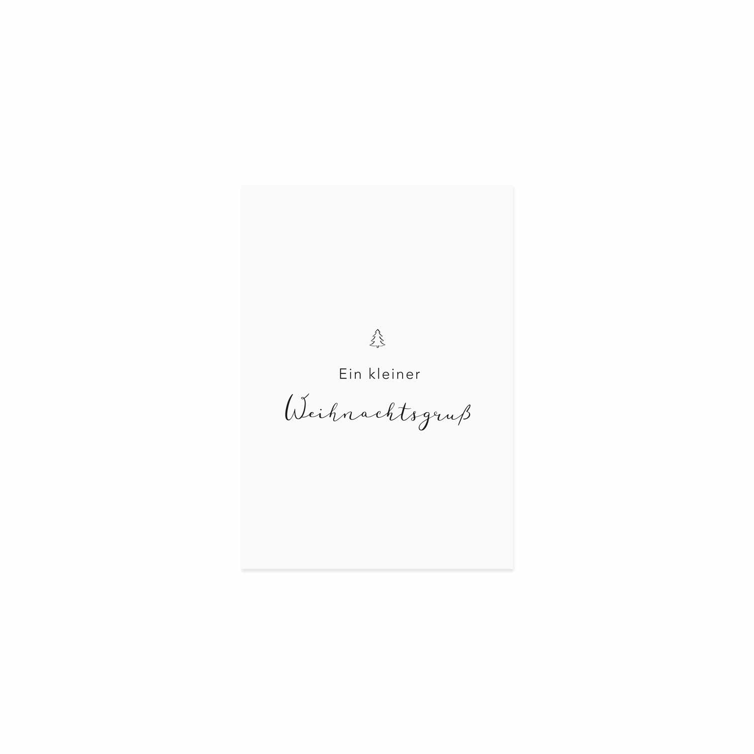 Karte Weihnachtsgrüsse