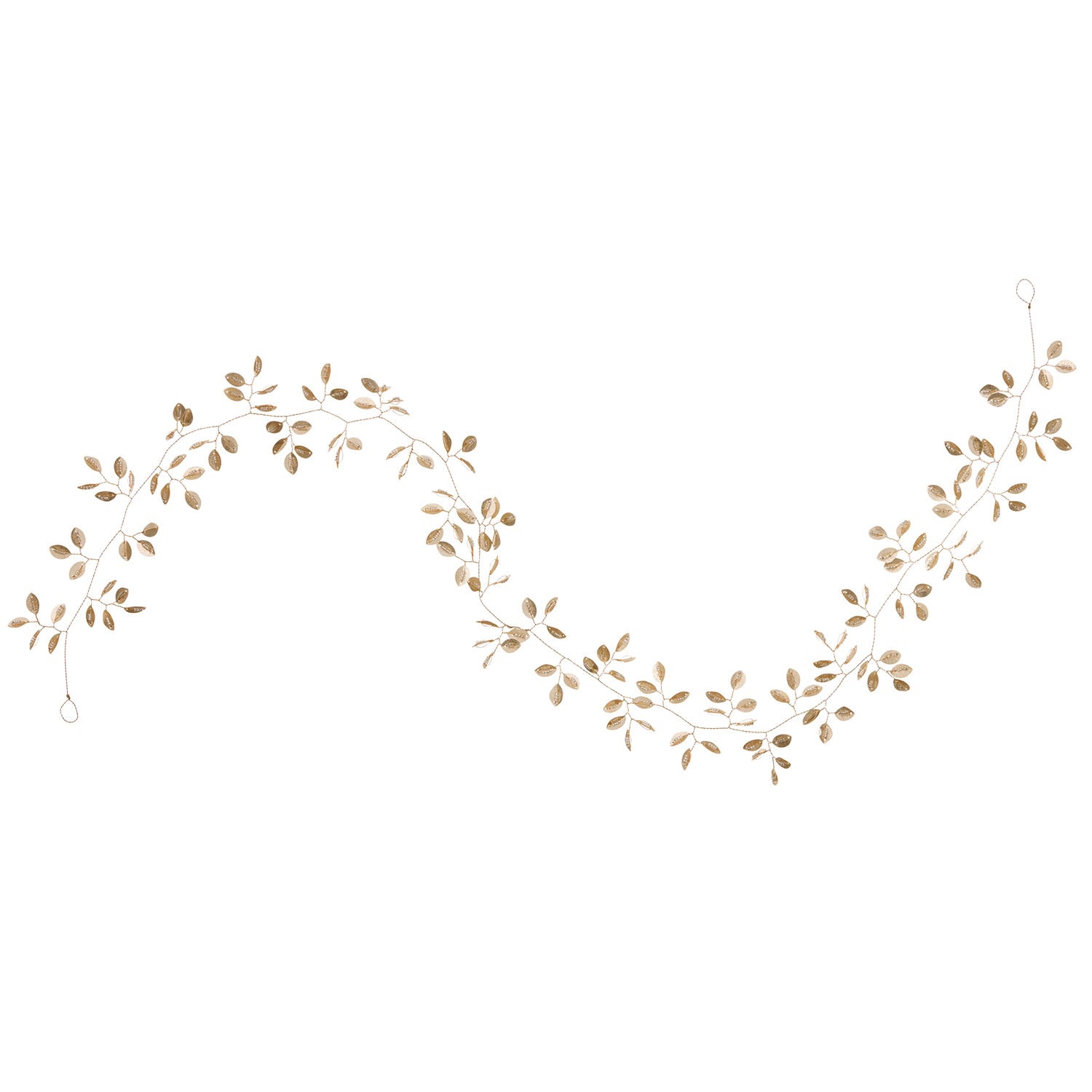 Beaded Garland Clio Champagne 90cm