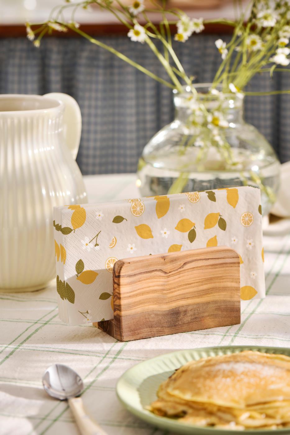 Serviette 10x20 cm Zitronen 16 Stk