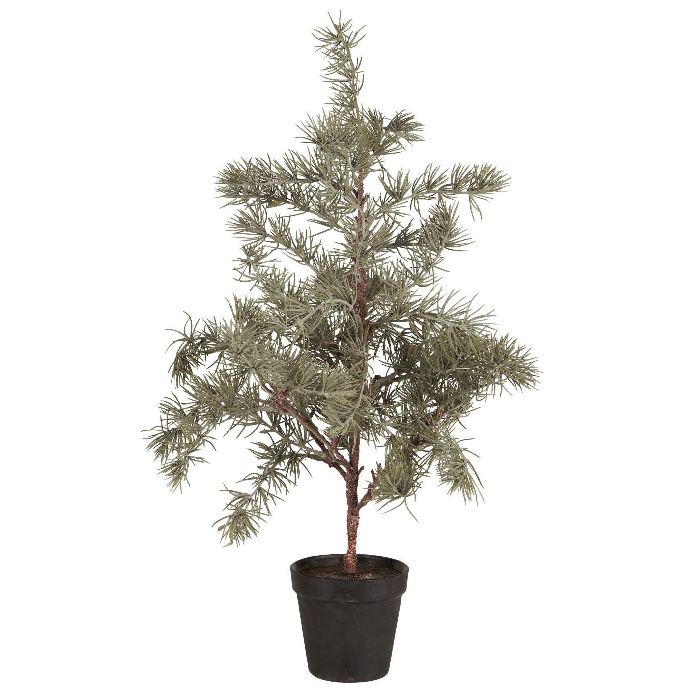 Zeder künstlich mit Plastiktopf H 60cm