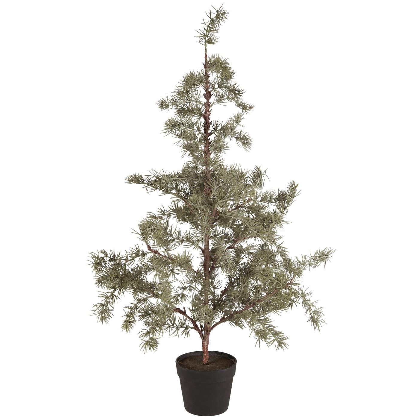 Zeder künstlich mit Plastiktopf H 105cm