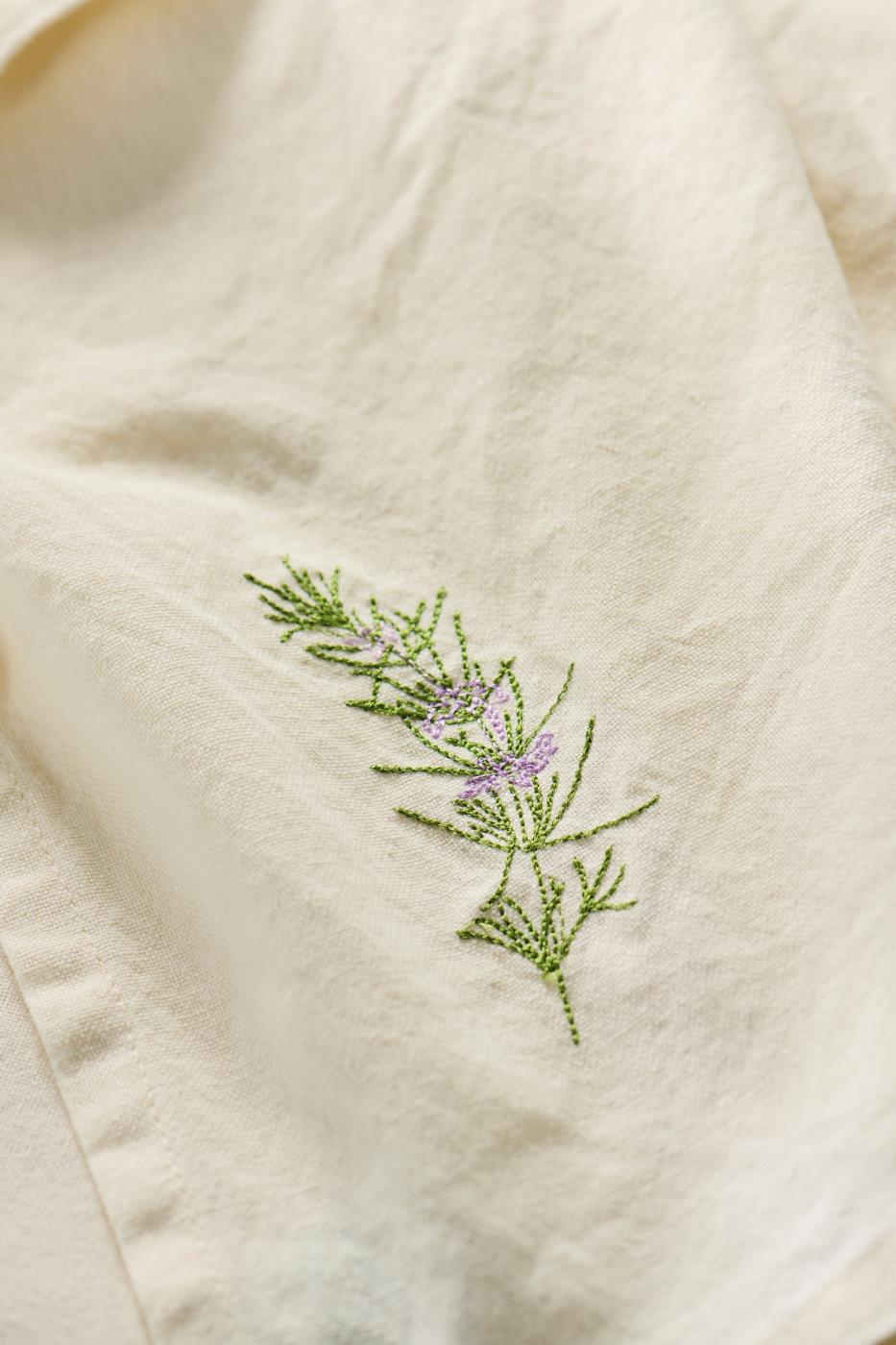 Geschirrtuch Summer Vibes mit Rosmarin butter cream