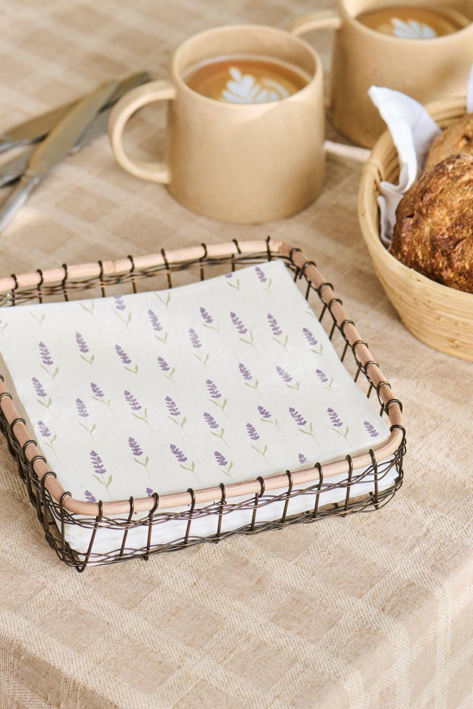Serviette 16,5x16,5 cm Lavendel 20 Stk