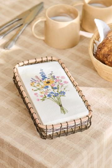 Serviette Sommerstrauss