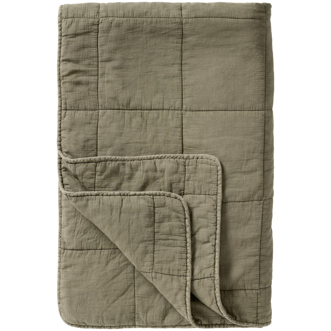 Vintage Quilt eucalyptus grün