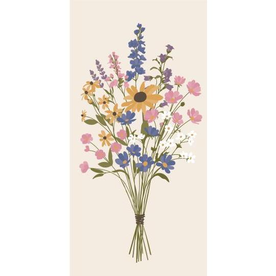 Serviette Sommerstrauss
