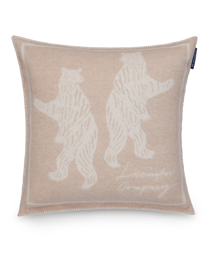Kissenhülle Bears aus Wolle
