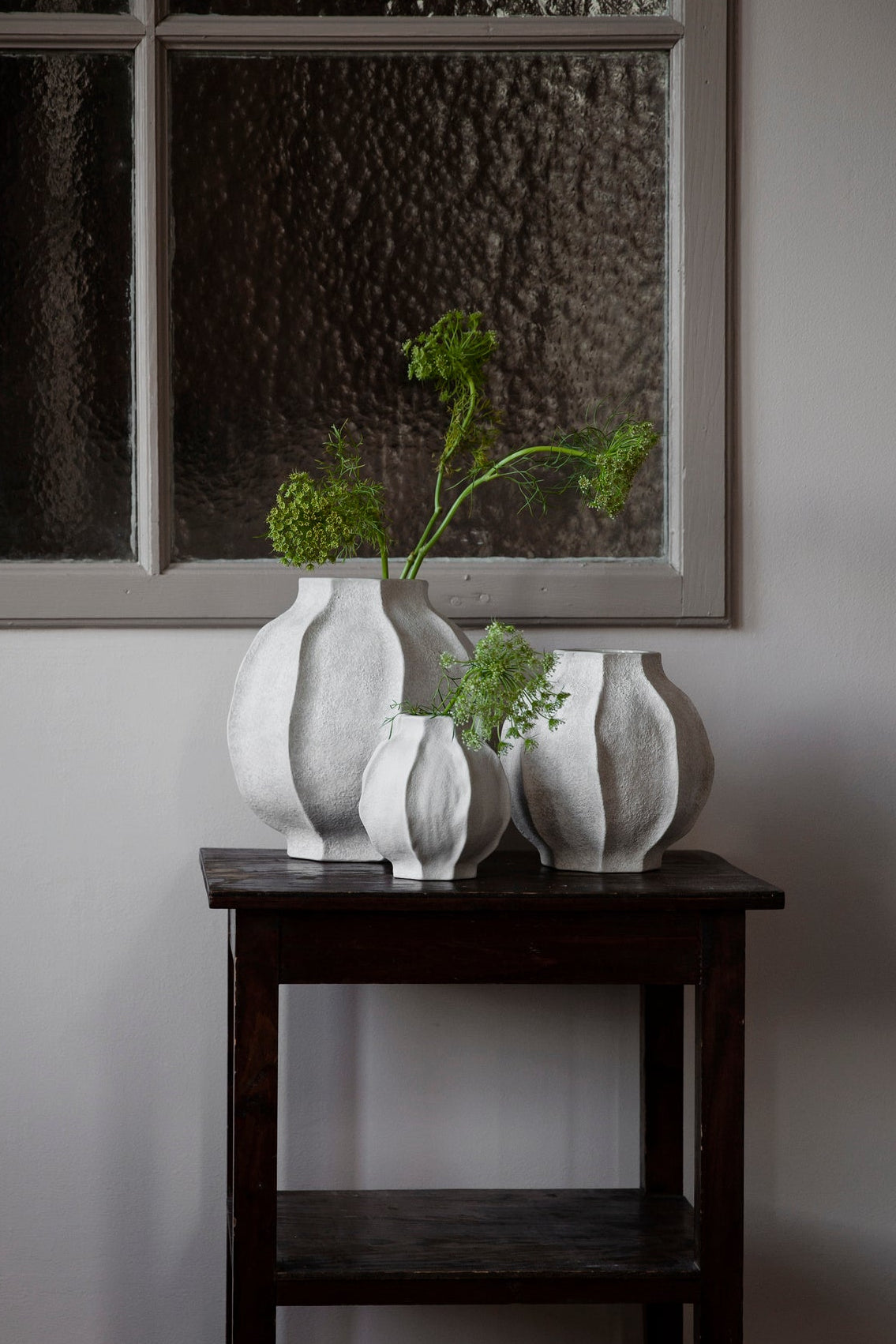 Vase in Korallenoptik