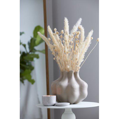 Vase Violet weiss