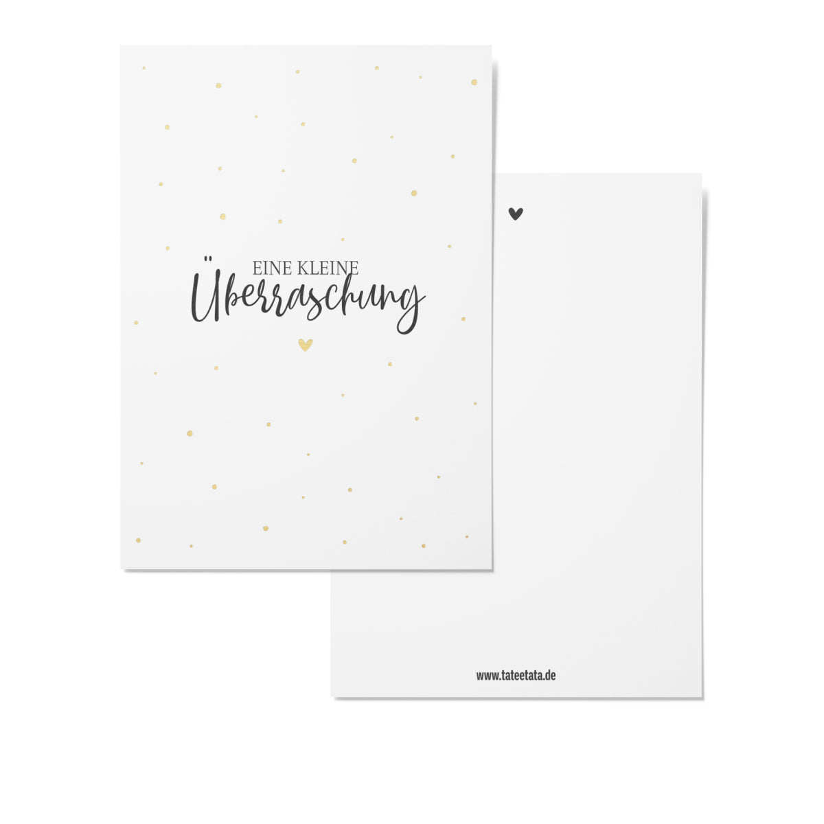 Karte Eine kleine Überraschung