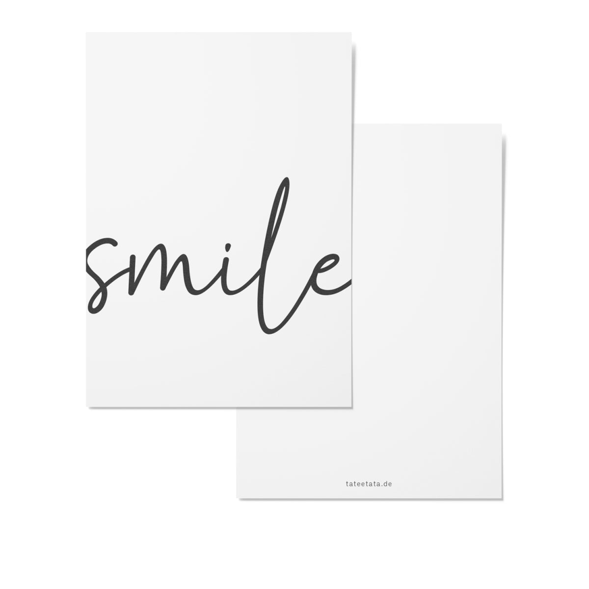 Karte Smile