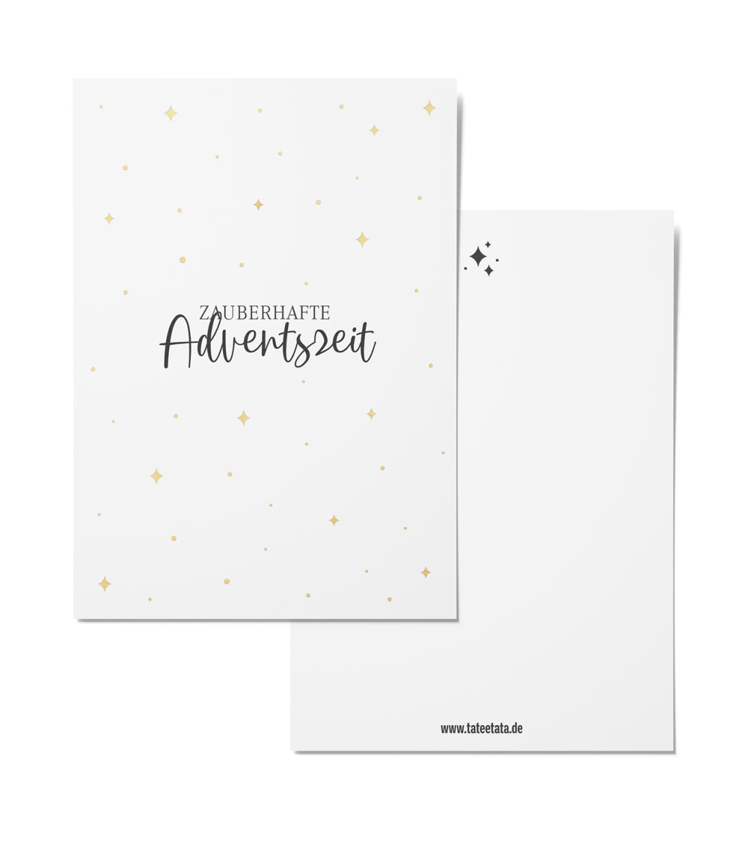 Karte Zauberhafte Adventszeit